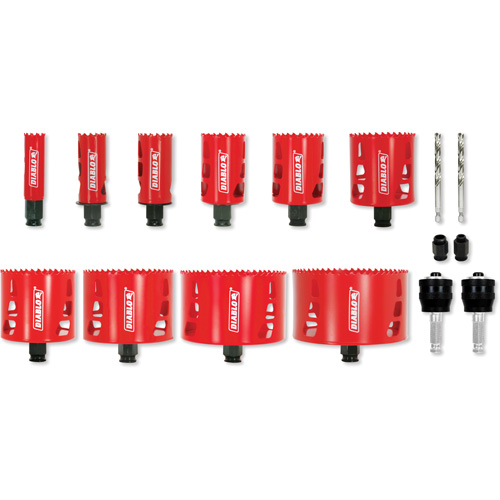 Ensemble de scie-cloche bim&eacute;tallique pour &eacute;lectricien, 16 morceaux Rock Safety Industrial Ltd