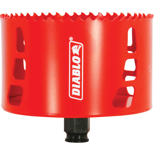 Scie-cloche, 4-1/4", Profondeur de la coupe 2-3/8", Bim&eacute;tal Rock Safety Industrial Ltd