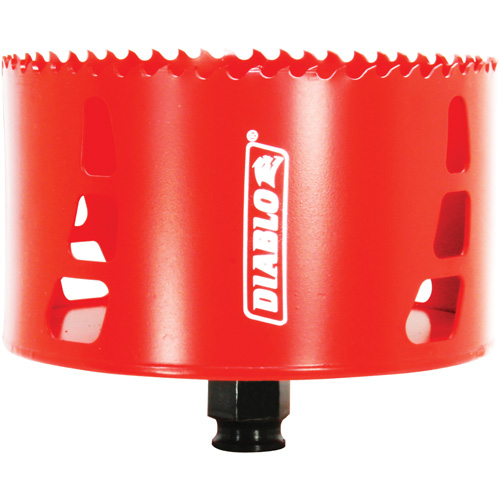 Scie-cloche, 4-1/2", Profondeur de la coupe 2-3/8", Bim&eacute;tal Rock Safety Industrial Ltd