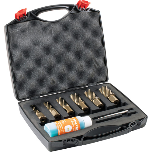 SST Core Cut Annular Cutter Kit, Bronze, 1" Depth of Cut, 3/4" Shank Rock Safety Industrial Ltd