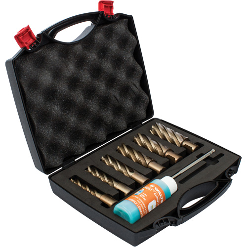 Ensemble de fraises annulaires &agrave; carotter SST, Bronze, Profondeur de la coupe de 2", Tige 3/4" Rock Safety Industrial Ltd