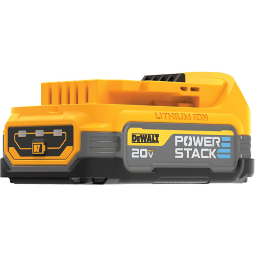Max* Powerstack Compact Battery, Lithium-Ion, 20 V, 1.7 A Rock Safety Industrial Ltd