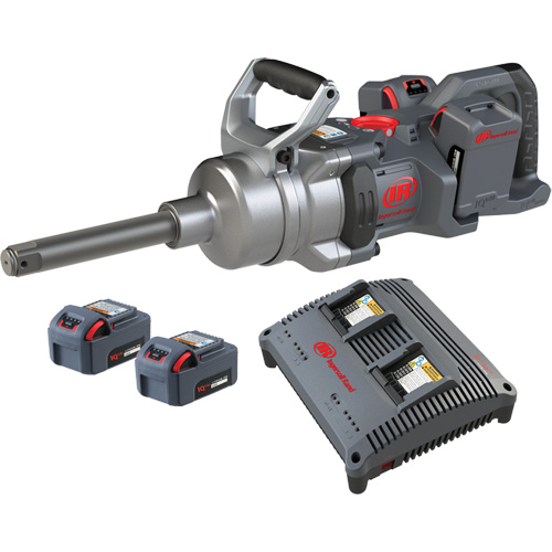 High Torque Cordless Impact Wrench Kit with 6" Anvil, 20 V, 1" Socket Rock Safety Industrial Ltd