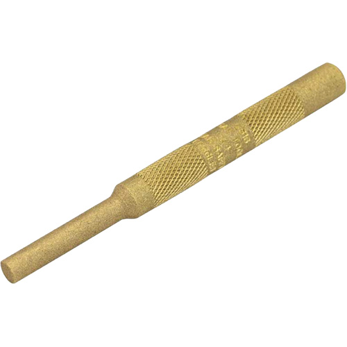 Brass Pin Punch, 1/4" Dia. x 4" L Rock Safety Industrial Ltd