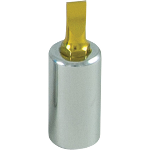 Douille tournevis &agrave; embout dor&eacute;, Fente, 13/64", Prise 1/4" Rock Safety Industrial Ltd