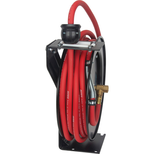 D&eacute;vidoir de tuyau, Air/Eau, 3/8" x 35', Tuyau simple, 300 psi Rock Safety Industrial Ltd