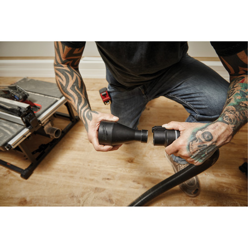 Ensemble dadaptateur dextraction de poussi&egrave;re 1-7/8" Rock Safety Industrial Ltd