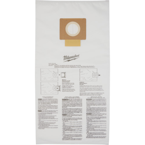 Fleece Dust Bags, 9 US gal. Rock Safety Industrial Ltd