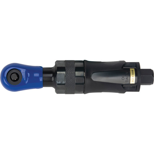 Cl&eacute; industrielle courte &agrave; cliquet pneumatique, Prise de 1/4", 1/4" NPT, 3 pi³/min Rock Safety Industrial Ltd