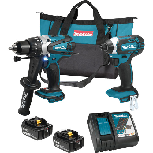 LXT Cordless 2-Tool Combo Kit, Lithium-Ion, 18 V Rock Safety Industrial Ltd