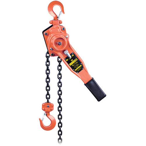 Palan &agrave; chaîne &agrave; levier s&eacute;rie VLP, Lev&eacute;e 10', Cabacit&eacute; 1653,46 lb (0,75 tonnes) Rock Safety Industrial Ltd