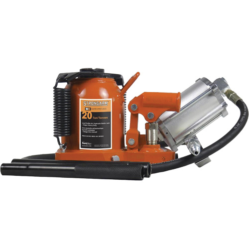 Air Assist Bottle Jacks, 20 Ton(s), Air Hydraulic Rock Safety Industrial Ltd