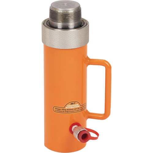 V&eacute;rins hydrauliques, Course de 5,04", Capacit&eacute; de 20 tonne(s) Rock Safety Industrial Ltd