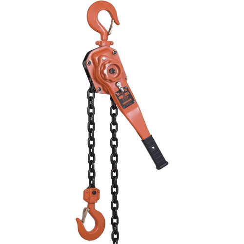 KLP-300-10 KLP Series Lever Chain Hoists, 10' Lift, 6000 lbs. (3 tons) Capacity, Steel Chain Rock Safety Industrial Ltd