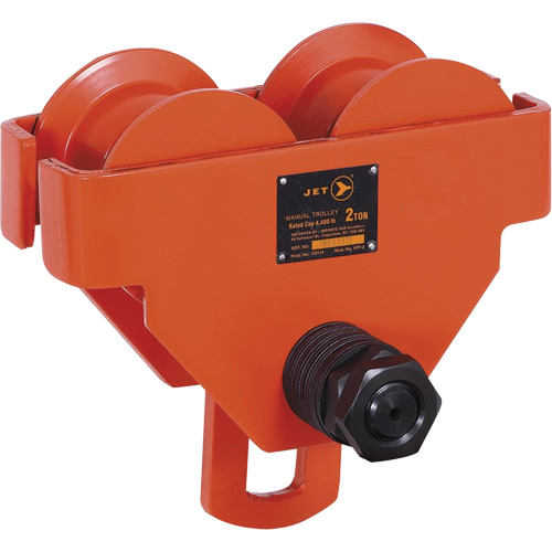 VPT-2 Manual Trolley - VBT Series, 4400 lbs. (2 tons) Rock Safety Industrial Ltd