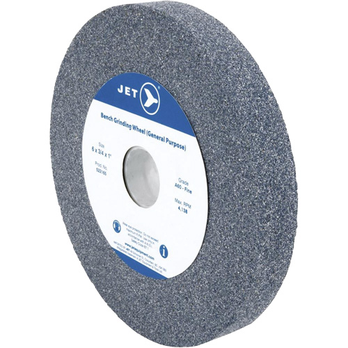 GC610C Bench Grinding Wheels, 6" x 1", 1" Arbor, Silicon Carbide Rock Safety Industrial Ltd