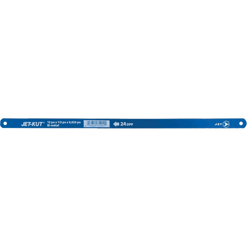 Lames de rechange pour scie &agrave; m&eacute;taux, Bim&eacute;tal/Acier rapide, 12" lo, 24 dents par pouce Rock Safety Industrial Ltd