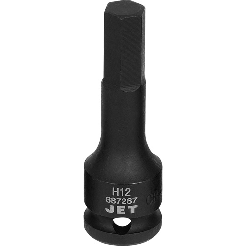 Forets pour douille &agrave; chocs, Hexagonale, 12 mm x Prise 1/2" Rock Safety Industrial Ltd