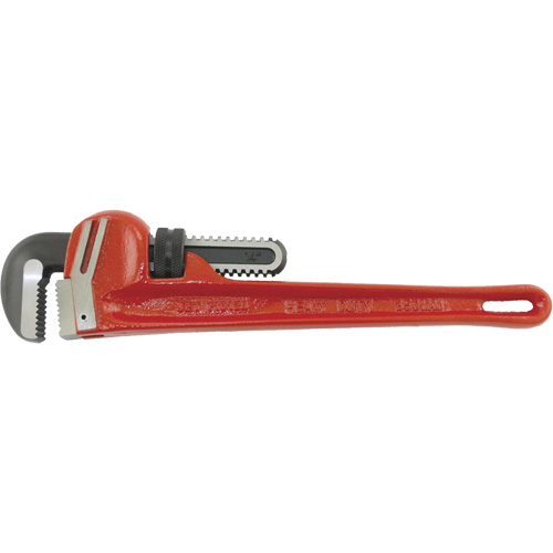 PW-14 Cl&eacute;s pour tuyau en acier - m&acirc;choire en chrome molybd&egrave;ne, Cap des m&acirc;choires 2-7/16", Longueur 14", Fini Chrome Rock Safety Industrial Ltd