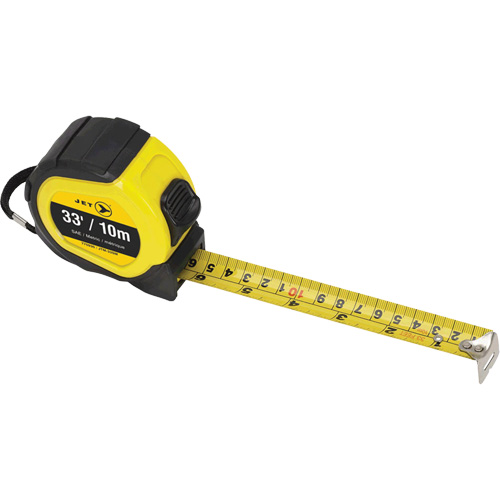 JTM-33SM Tape Measures, 1" x 33', Metric & Imperial Graduations Rock Safety Industrial Ltd