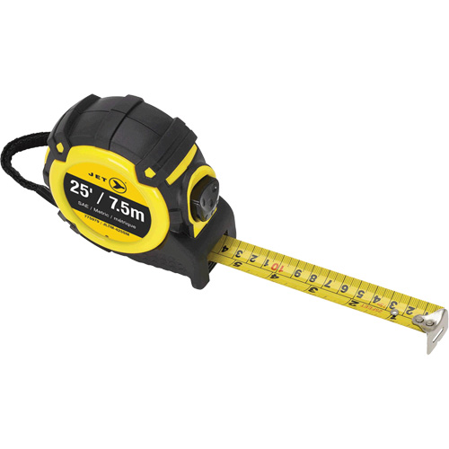 JLTM-425SM Tape Measures, 1" x 25', Metric & Imperial Graduations Rock Safety Industrial Ltd