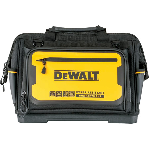 16” PRO Open Mouth Tool Bag, 31 Pockets, Black/Yellow Rock Safety Industrial Ltd