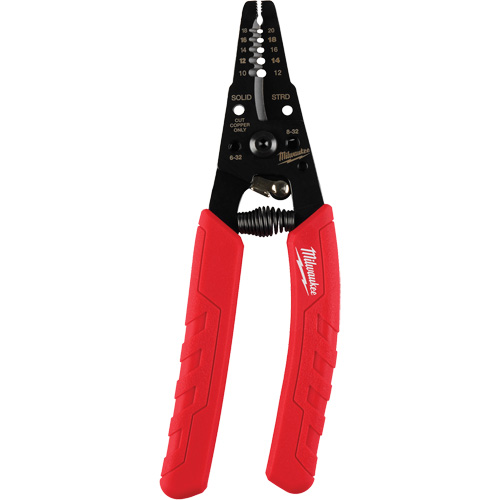 Comfort Grip Wire Stripper & Cutter, 10 - 18 AWG Rock Safety Industrial Ltd