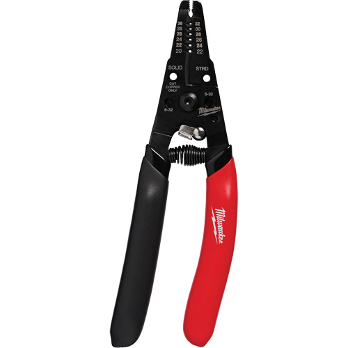 Couteau & d&eacute;nudeur de fil basse tension avec prise tremp&eacute;e, 20 - 32 AWG Rock Safety Industrial Ltd