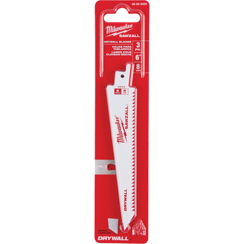 Lames Sawzall 8 TPI pour cloison s&egrave;che Rock Safety Industrial Ltd
