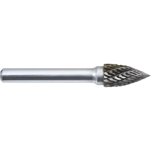 G3-DC JET-KUT Tree Shape Bur (Pointed End), 3/8" Dia. Rock Safety Industrial Ltd