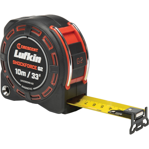 Ruban &agrave; mesurer magn&eacute;tique Shockforce G2, 1-1/4" x 33' Rock Safety Industrial Ltd