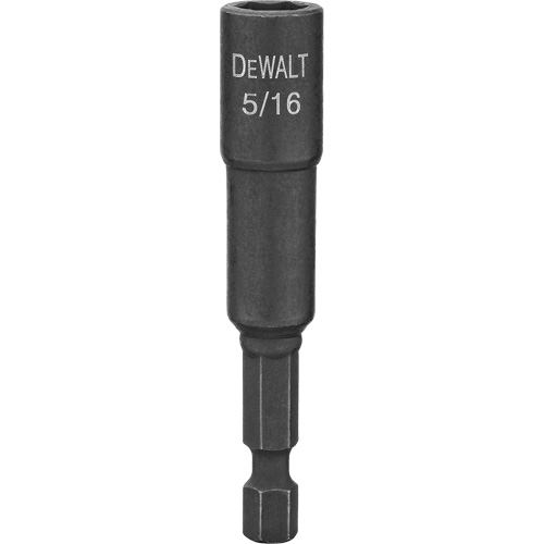 Tourne-&eacute;crou magn&eacute;tique Impact Ready, Hexagonale, Embout 1/4", Prise 5/16", Longueur 2-9/16" Rock Safety Industrial Ltd