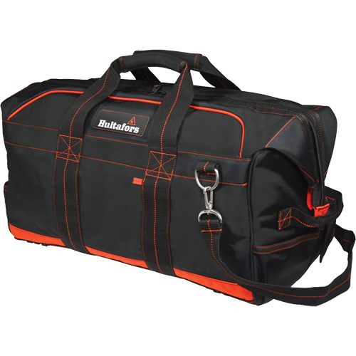 Sac professionnel de 24" pour &eacute;quipement d'entrepreneur, Polyester balistique, Noir/Rouge Rock Safety Industrial Ltd