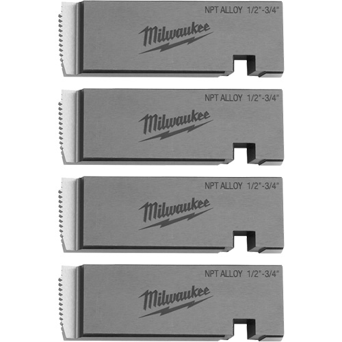 Fili&egrave;res de filetage pour tuyaux universel NPT, Pour tuyau de 1/2"-3/4", Alliage Rock Safety Industrial Ltd