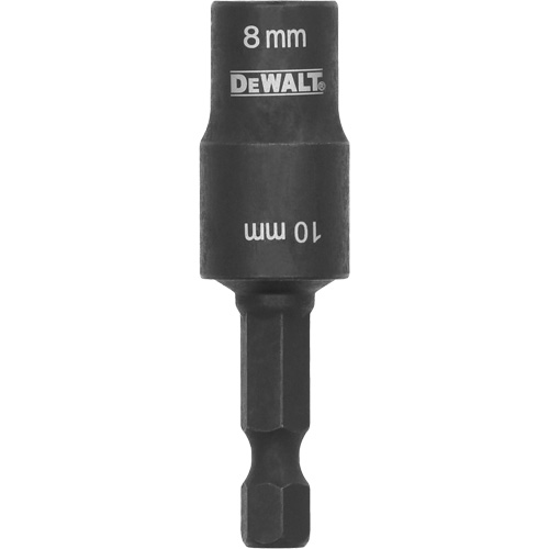 Tourne-&eacute;crou &agrave; double embout d&eacute;tachable pr&ecirc;t pour les chocs, 10 mm/8 mm prise, 2" lo, Magn&eacute;tique Rock Safety Industrial Ltd