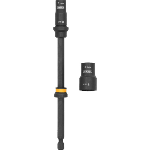 Tourne-&eacute;crou &agrave; double embout FLEXTORQ, 10 mm/13 mm/7 mm/8 mm prise, 6" lo, Magn&eacute;tique Rock Safety Industrial Ltd