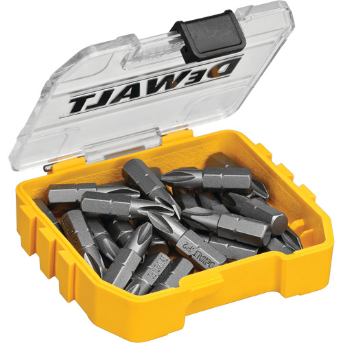 25-Piece Standard Driver Bit Set with ToughCase&reg;+ System, Phillips, #2, 1/4" Drive Rock Safety Industrial Ltd