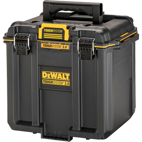 ToughSystem&reg; 2.0 Deep Compact Toolbox, 10" x 15-7/20" x 13-4/5", Black/Yellow Rock Safety Industrial Ltd