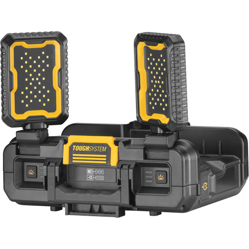 Baladeuse ajustable ToughSystem 2.0 avec rangement, 16" x 11" x 14", Noir/Jaune Rock Safety Industrial Ltd