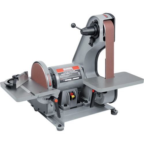 Belt & Disc Sander, 1" W x 42" L/2" W x 42" L Belt, 8" Disk Rock Safety Industrial Ltd