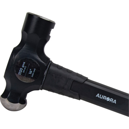 Marteau &agrave; panne ronde, Poids de la t&ecirc;te 40 oz, Face Ordinaire, Prise Fibre de verre Rock Safety Industrial Ltd