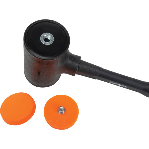 Marteau sans rebond, Poids de la t&ecirc;te 45 oz, Face Polyur&eacute;thane, Prise Fibre de verre, 13" lo Rock Safety Industrial Ltd