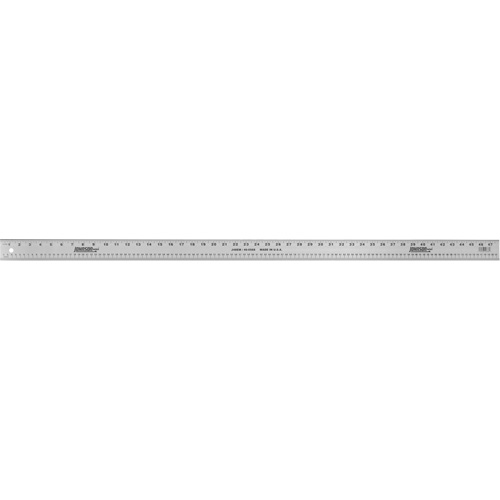 Bordure pouce/m&eacute;trique droite en aluminium, 48" lo, 2" la Rock Safety Industrial Ltd