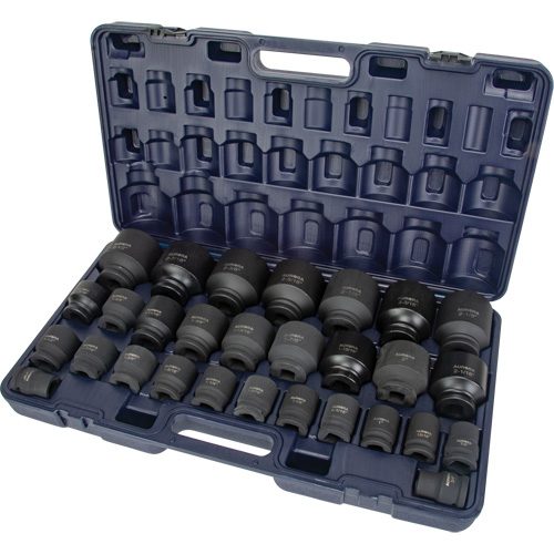 Jeu de douilles SAE, 29 Mcx, Chocs, Prise de 3/4" Rock Safety Industrial Ltd