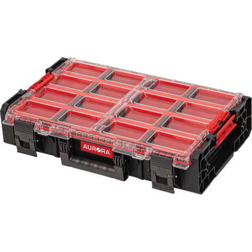 Organisateur tr&egrave;s grand avec bacs longs Arx, 23" x 15-1/5" x 5", Noir Rock Safety Industrial Ltd