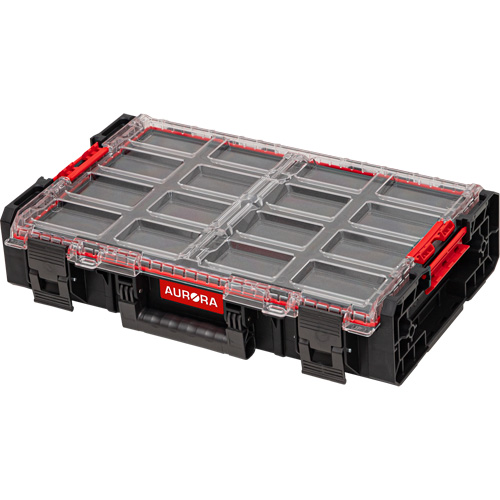Organisateur tr&egrave;s grand avec cloisons en mousse &agrave; plusieurs couches Arx, 23" x 15-1/5" x 5", Noir Rock Safety Industrial Ltd