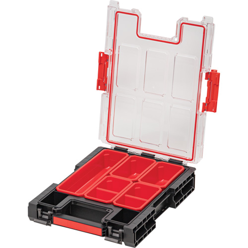 Organisateur moyen avec bacs Arx, 10-3/10" x 14-3/10" x 3", Noir Rock Safety Industrial Ltd