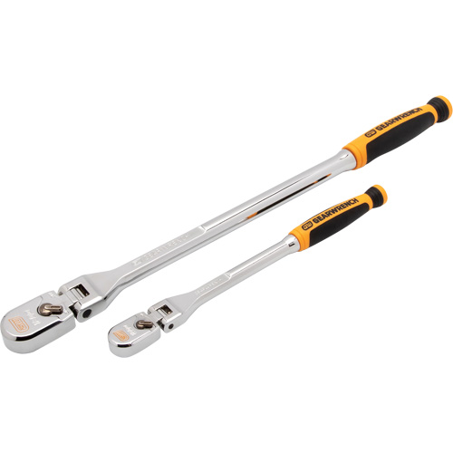 1/4" & 3/8" Drive 120XP Dual Material Flex Handle Teardrop Ratchet Set Rock Safety Industrial Ltd