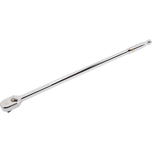 120XP Full Polish Chrome Extra Long Handle Teardrop Ratchet, 3/8" Drive, Ergonomic Handle Rock Safety Industrial Ltd