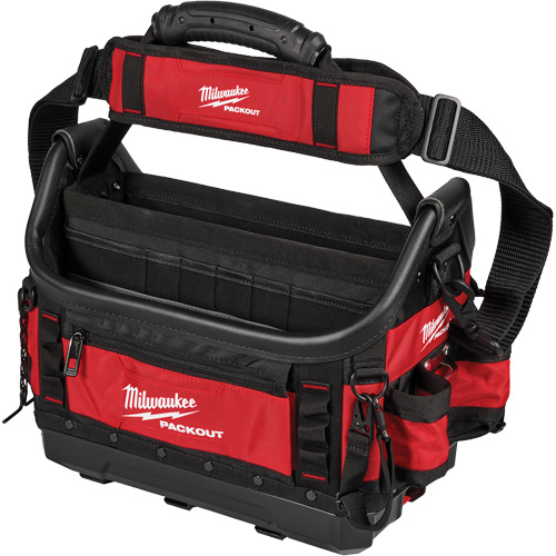 Fourre-tout structur&eacute; PackOut, Polyester, 39 pochettes, Noir/Rouge Rock Safety Industrial Ltd